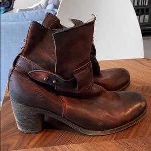 Free People Leather Booties